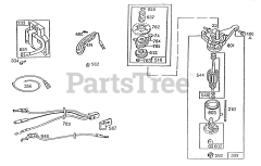 Briggs & Stratton 91708-0123-XX - Briggs & Stratton Vertical Engine