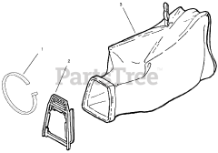 Lawn-Boy 89818 - Lawn-Boy Leaf Bag w/Adapter CATCHER ASSEMBLY