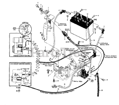 Troy-Bilt 12089 - Troy-Bilt Horse Rear-Tine Tiller (SN: 120890100101 & Above) ELECTRIC START SYSTEM