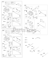 Briggs & Stratton 385447-0199-G1 - Briggs & Stratton Horizontal Engine Carburetors