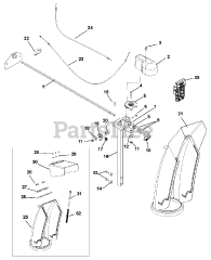 Ariens 926326 (PRO 28) - Ariens Hydro Professional 28" Snow Blower, Briggs & Stratton (SN: 095000 - 095999)
