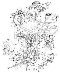 Yard Machines 13AE470F023 - Yard Machines Lawn Tractor (1997) (Andersons)