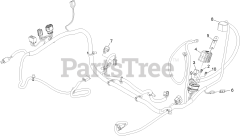 Toro 74465 (HD 2000) - Toro 48" Titan Zero-Turn Mower (SN: 400000000 - 403350971) Harness Assembly No. 126-5803