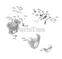 Briggs & Stratton 61G277-0034-J1 - Briggs & Stratton Horizontal Engine