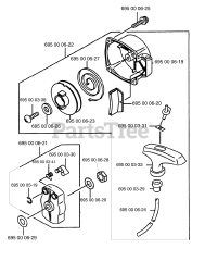Husqvarna 155 BF - Husqvarna Backpack Blower, CARB II (2001-04)
