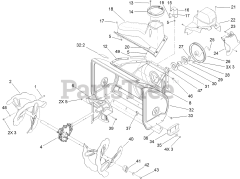 Toro 38637 (828 OXE) - Toro 28" Power Max Snow Thrower (SN: 312000001 - 312999999) (2012)