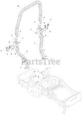 Ariens 997307 - Ariens Zenith E 52" Zero-Turn Mower, Electric, Rear-Discharge (SN: 001000 - 001499) ROPS