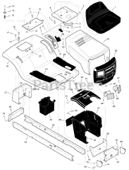 Murray 42541B - Murray 42" Lawn Tractor (1998)