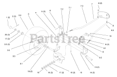 Toro 72045 (265-6) - Toro Lawn & Garden Tractor (SN: 089000001 - 089000399) (1998)
