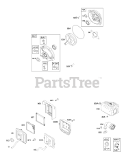 Briggs & Stratton 12T292-0570-F8 - Briggs & Stratton Horizontal Engine