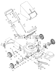 Yard Machines 12A-446B729 - Yard Machines Walk-Behind Mower (2006) (Home Depot)