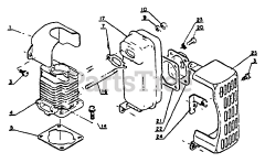 Echo PB-202 - Echo Backpack Blower (SN: 0040502 - 9999999)