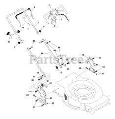 Snapper SP 110 (2691554-00) - Snapper 22" Walk-Behind Mower, AWD, 160 Series Briggs
