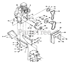 Troy-Bilt 5411 - Troy-Bilt Pony VI Rear-Tine Tiller (SN: S0204133 - S0242649)