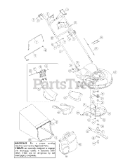 MTD 12A-986Q795 - MTD Pro Walk-Behind Mower (2005)
