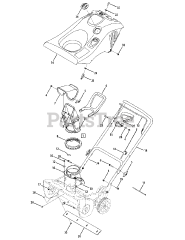 Troy-Bilt 521 (31AS2B5-766) - Troy-Bilt Squall 21" Snow Thrower (2007)