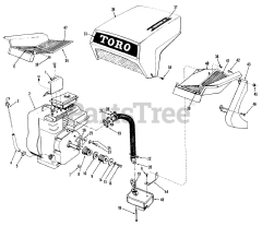 Toro 03112 - Toro 58" Professional Reel Riding Mower (SN: 007000001 - 007999999) (1967)