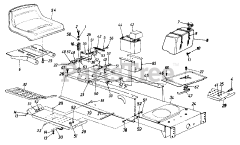 MTD 131-678G000 - MTD Lawn Tractor (1991) Parts