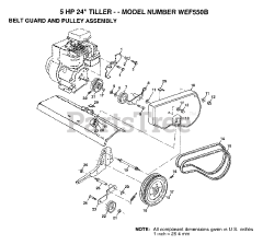 Weed Eater WE F550 B - Weed Eater Tiller