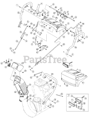 Craftsman 247.888450 (31AH9J6J799) - Craftsman Snow Thrower (2008) (Sears)