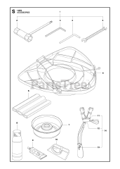 Husqvarna 143 RII - Husqvarna Brush Cutter (SN: 20150400001 - 20180500000)