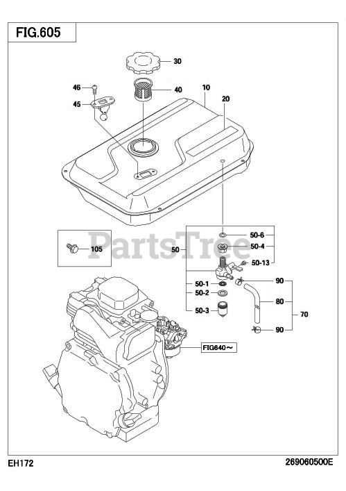 Subaru Robin EH172D22020 EH17 2