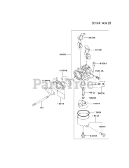 Kawasaki FE250D-FS05 - Kawasaki Engine CARBURETOR