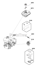 Snapper 020797-00 - Snapper 3,400 PSI Pressure Washer Engine Carburetor Fuel Supply (80098013)
