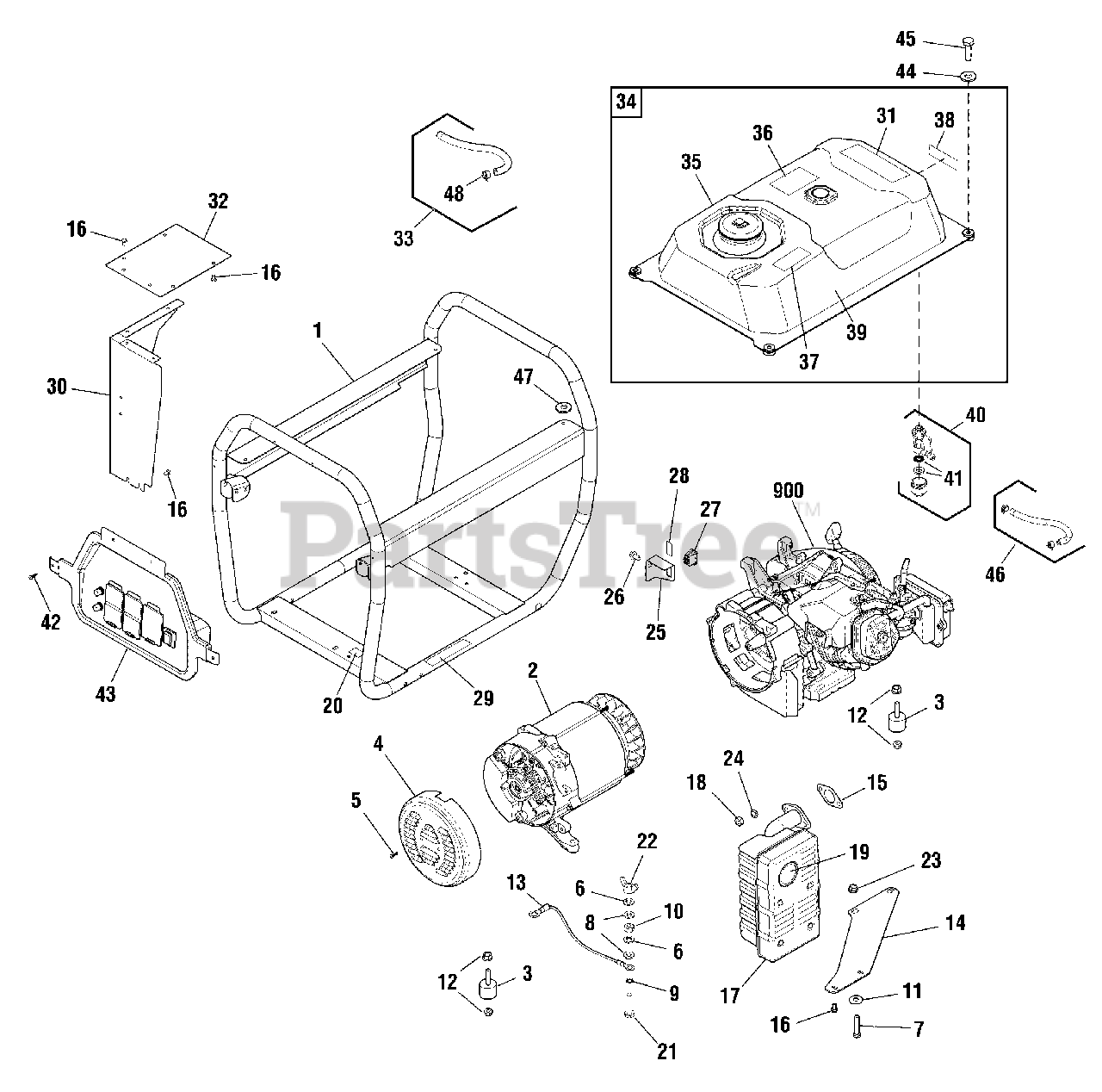 Troy Bilt Generator 6250 Manual