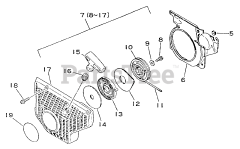 Echo CS-4600 - Echo Chainsaw (SN: 0001001 - 0027191)