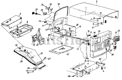 MTD 139-630-000 - MTD Lawn Tractor, Style 0 (1989)