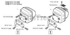 Husqvarna 357 XP - Husqvarna Chainsaw (2005-02) Muffler