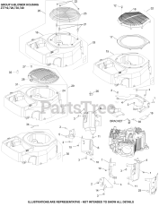 Kohler ZT740-3066 - Kohler Confidant Engine, Made for Metalcraft Scag, 25hp, 747cc