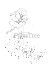 Husqvarna MZ 5424 S (967003903) - Husqvarna 54" Zero-Turn Mower (2013-07) SEAT