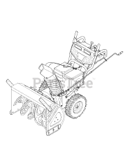Columbia 11530 GC (31AH9575897) - Columbia 30" Snow Thrower (2009)