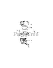 MTD 170-L0 - MTD Engine 170-L0 Air Filter