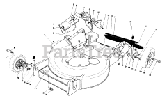 Toro 20564 C - Toro Walk-Behind Mower, Electric (SN: 007000001 - 007999999) (1987)