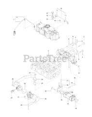 Exmark LZS88CDYM96RW0 - Exmark 96" Lazer Z Diesel Zero-Turn Mower, Yanmar 3TNV88C (SN: 408644346 - 411294211) (Rev A) (2021)