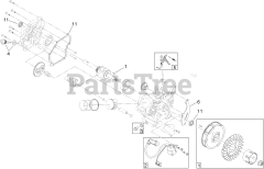 Toro 38272 (418 ZR) - Toro 18" Power Clear Snow Thrower (SN: 313000001 - 313999999) (2013) Engine Assembly No. 2