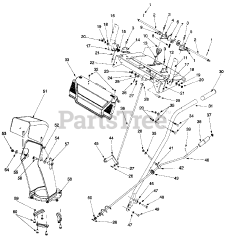 White Outdoor SB-524 (31AE600E382) - White Outdoor Snow Boss 24" Snow Thrower (1998)