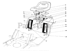 Toro 57360 (11-32) - Toro Lawn Tractor (SN: 005000001 - 005999999) (1985)