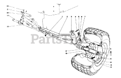 Toro 55302 (950) - Toro Suburban Lawn Tractor (SN: 000000001 - 000999999) (1970)