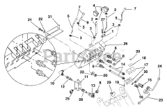 Gravely 950005 (200) - Gravely Skidster with Trencher Valve, 20hp Honda (SN: 000101 - 000499)