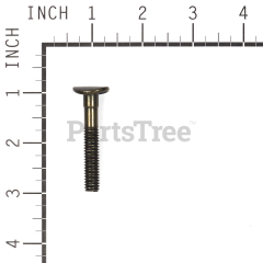 Snapper 91013 Curved Head Bolt, 5/16c X 2 - image 3