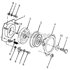 Cub Cadet 1204 (147-610-100) - Cub Cadet Garden Tractor (SN: 756300 - 799999) PTO Clutch