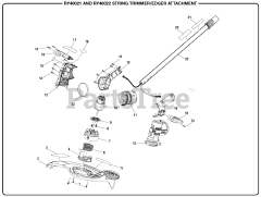 Ryobi RY 40022 - Ryobi String Trimmer/Edger Attachment