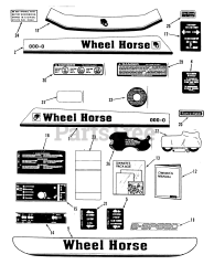 Toro B1-16O801 (316-8) - Toro Garden Tractor (1988)