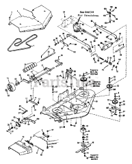 Troy-Bilt 51048SR - Troy-Bilt 48" Side-Discharge Mower Deck (SN: 0100101 - 0199999)