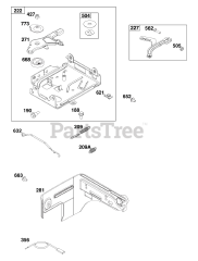 Briggs & Stratton 150202-0009-H8 - Briggs & Stratton Horizontal Engine