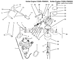 Toro 72115 (270-H) - Toro Lawn & Garden Tractor (SN: 099000001 - 099999999) (1999) Fuel System
